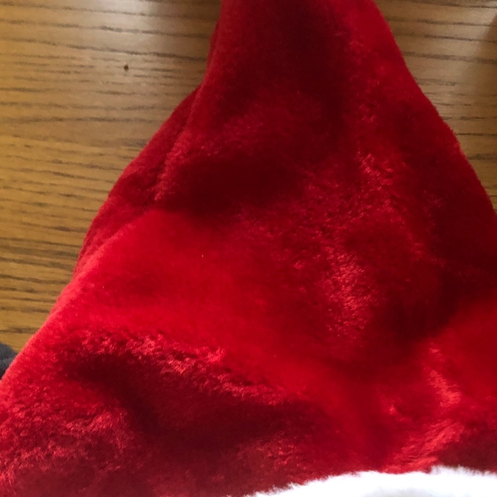 Red Plush Santa Hat